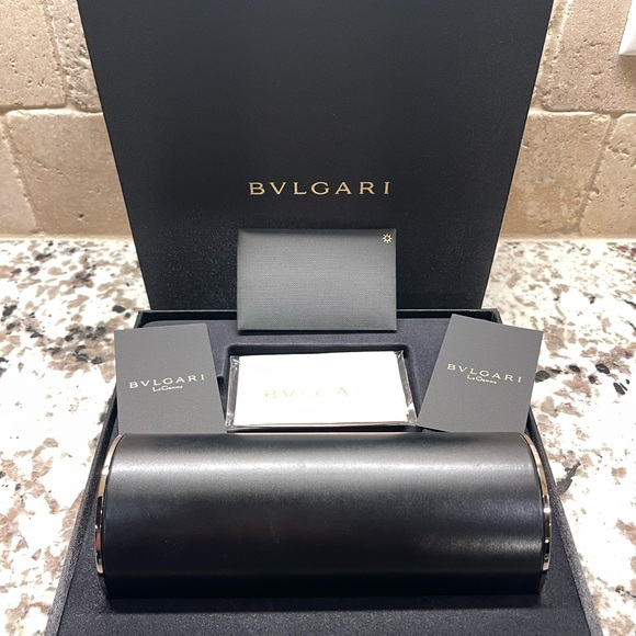 ❌SOLD ❌Beautiful Bvlgari SERPENTI BV 8181B havana glitter gold/brown Sunglasses - Picture 8 of 16